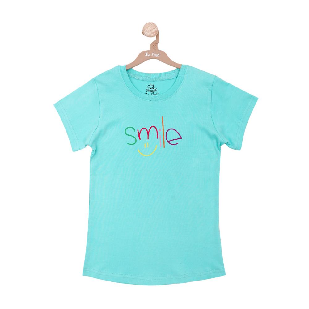 GIRLS CREW NECK T-SHIRT 5066 9-10 YEARS