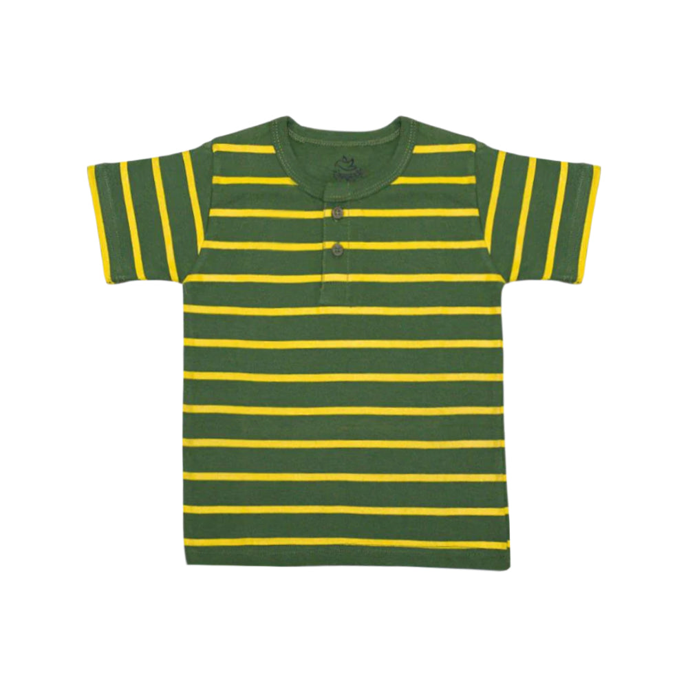 DROP SHOULDER HENLEY 2707 3-4 YEARS