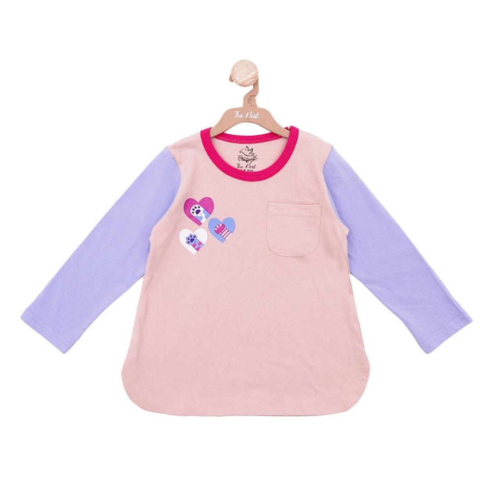 LONG SLEEVE POCKET TOP 2753 3-4 YEARS