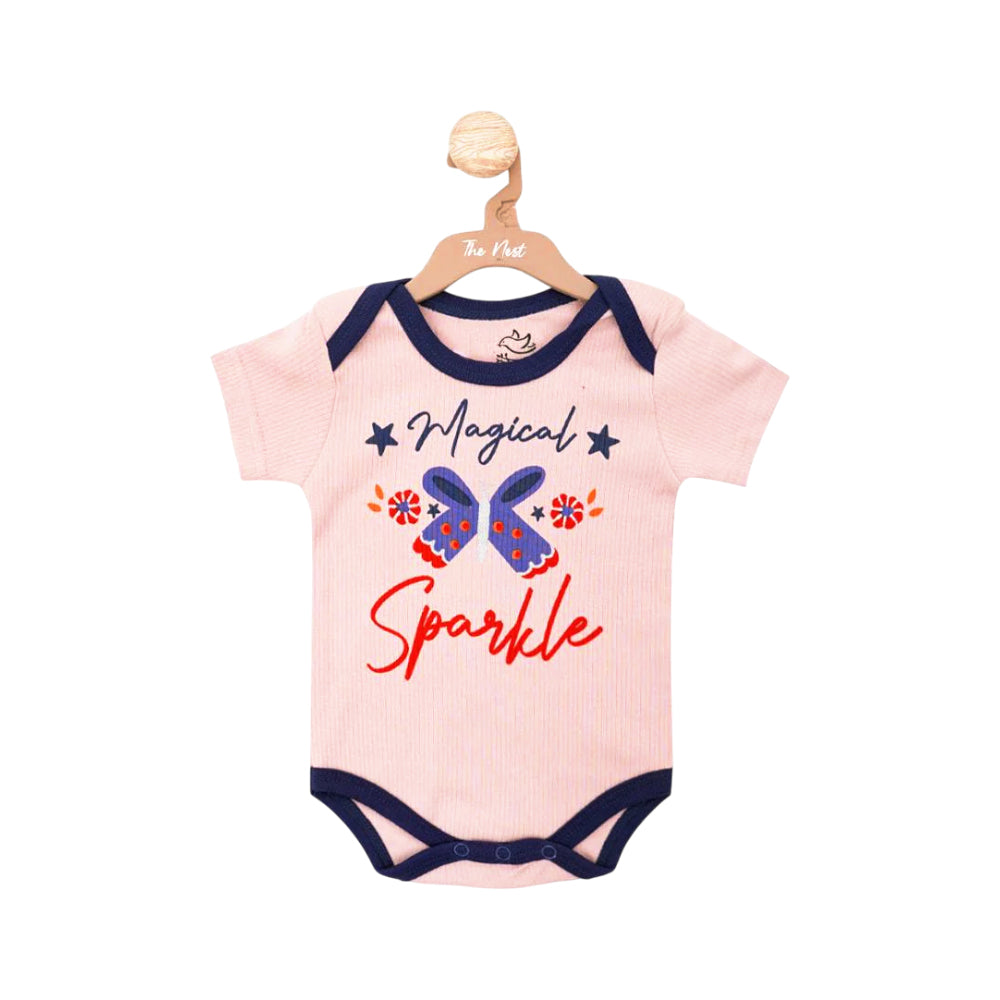 SHORT SLEEVE BODY SUIT 2827 NEW BORN