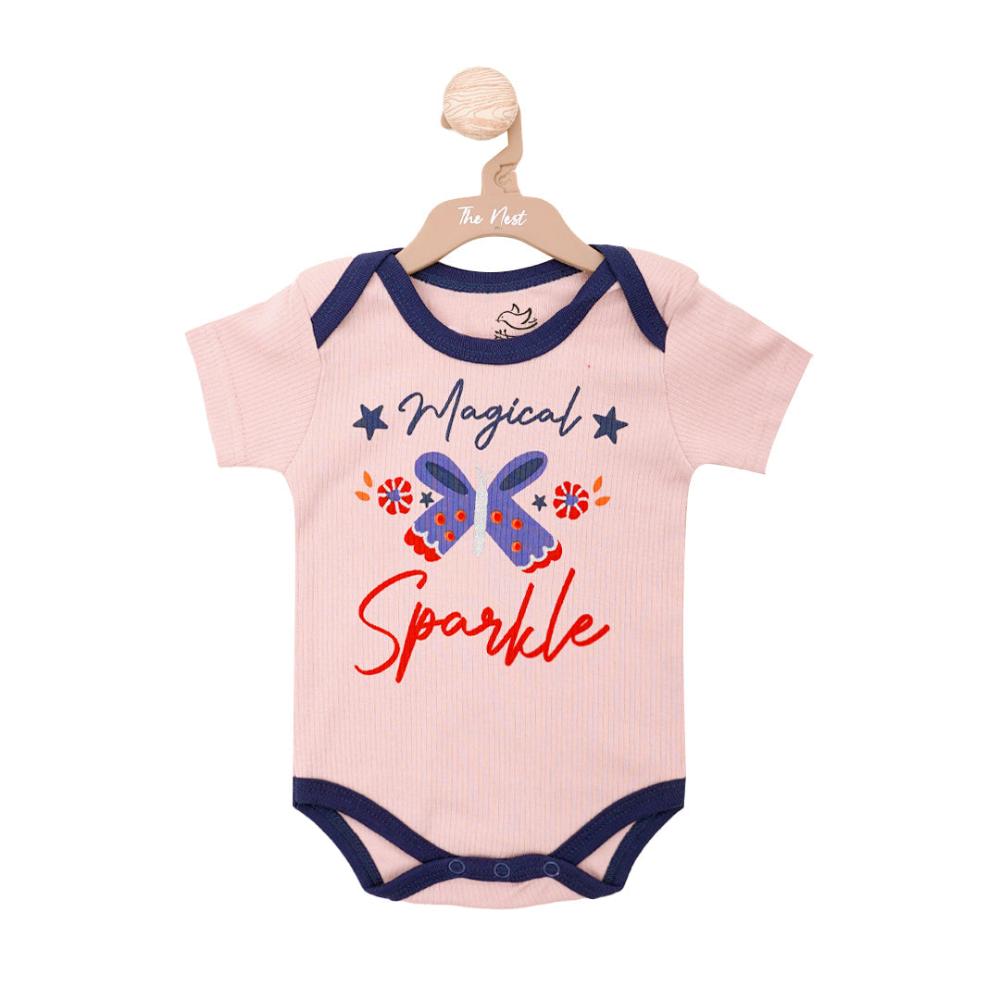 SHORT SLEEVE BODY SUIT 2827 NEW BORN