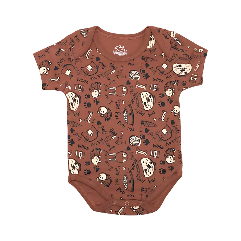 SHORT SLEEVE BODY SUIT 2845 NEW BORN