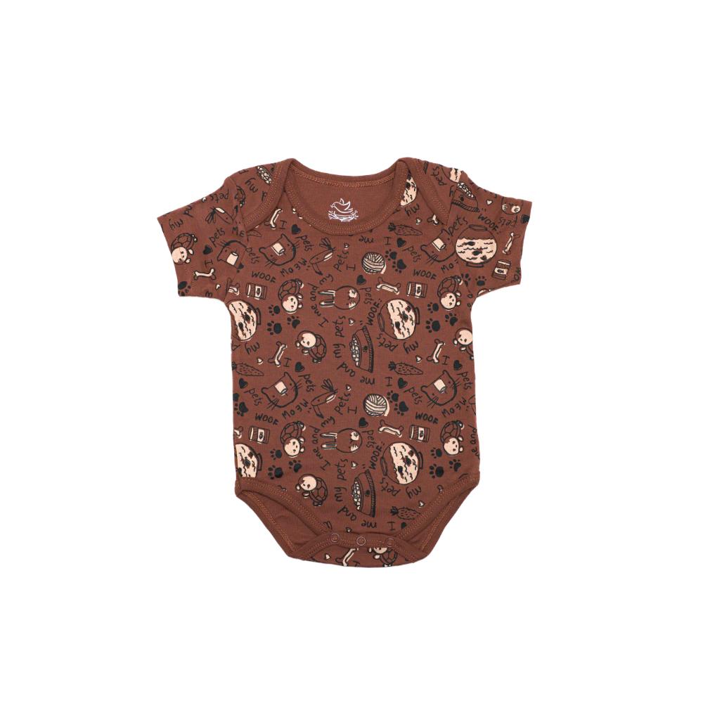 SHORT SLEEVE BODY SUIT 2845 NEW BORN