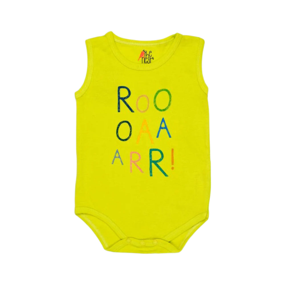 SLEEVE LESS BODY SUIT 5358 0-3 M