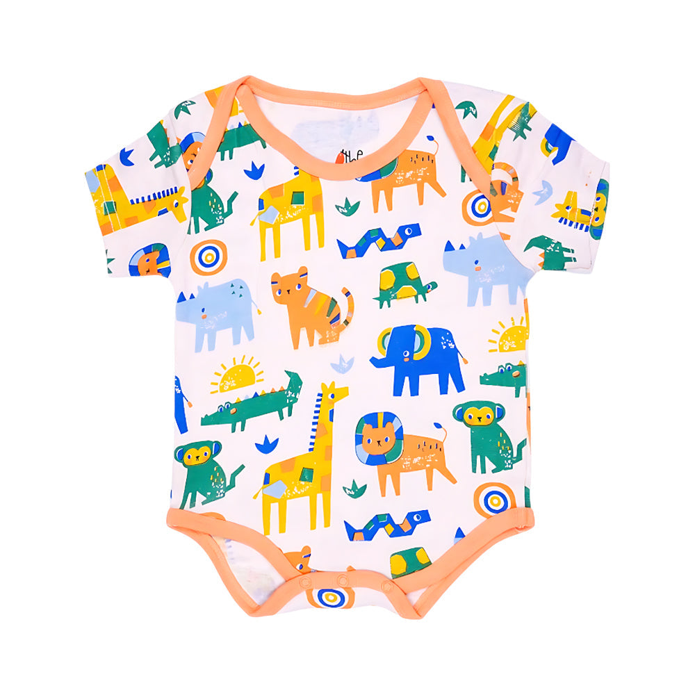 SHORT SLEEVE BODYSUIT 5404 0-3 MONTHS