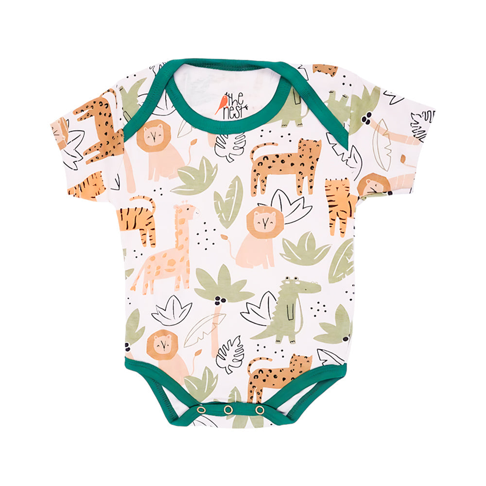 SHORT SLEEVE BODYSUIT 5410 0-3 MONTHS