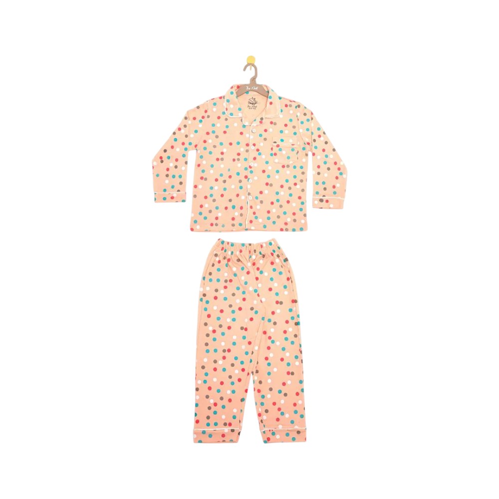 NIGHT SUIT (PIPPING) - FULL / SLEEVE 2216 2-3 YRS