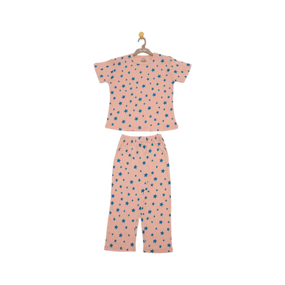 NIGHT SUIT (CREW NECK) - SHORT / SLEEVE 2221 2-3 YRS