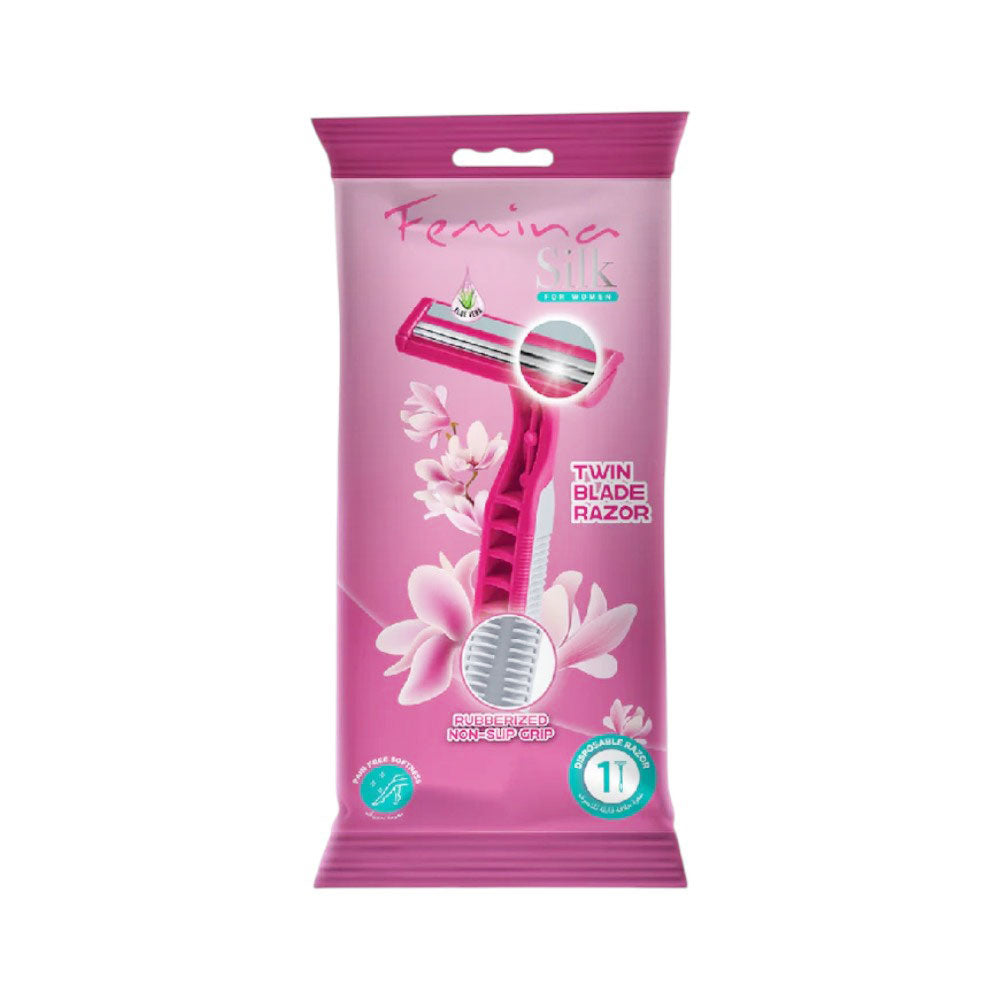 TREET FEMINA SILK TWIN BLADE RAZOR 1S POUCH