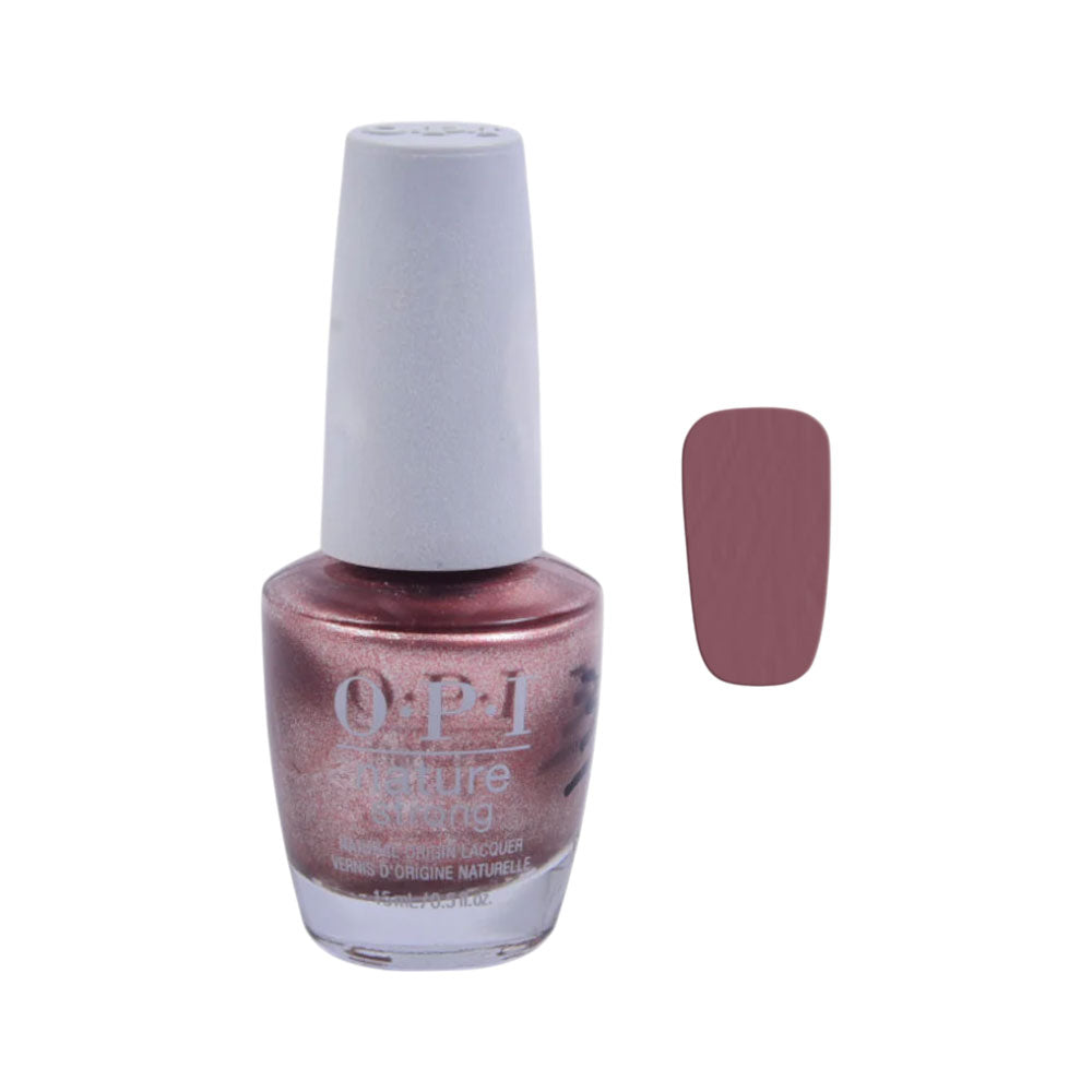 OPI NATURE STRONG NAIL POLISH INTENTIONS ARE ROSE GOLD 15ML