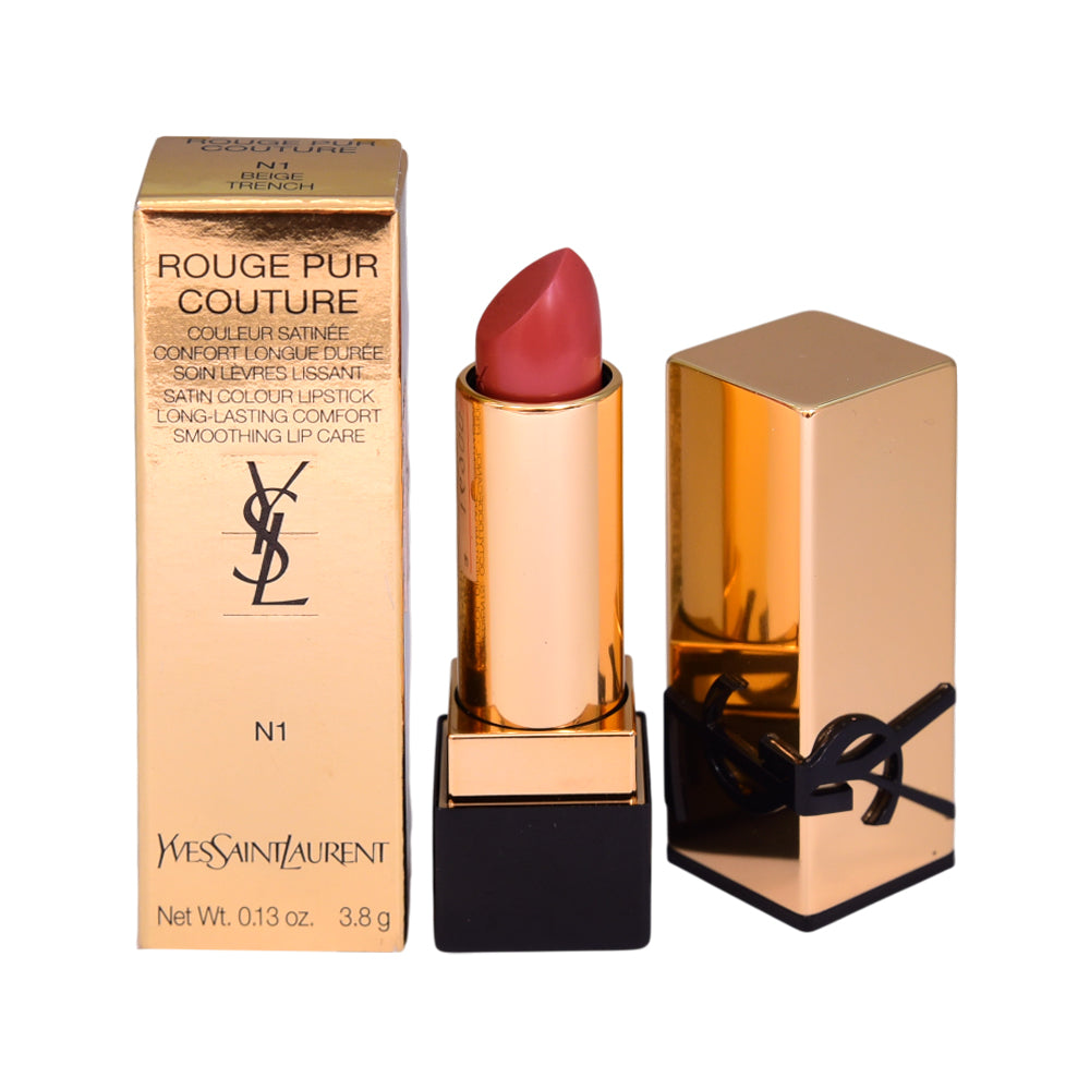 YSL LOVESHINE CANDY GLAZE GLOSSY SHINE N1 BEIGE TRENCH LIP S