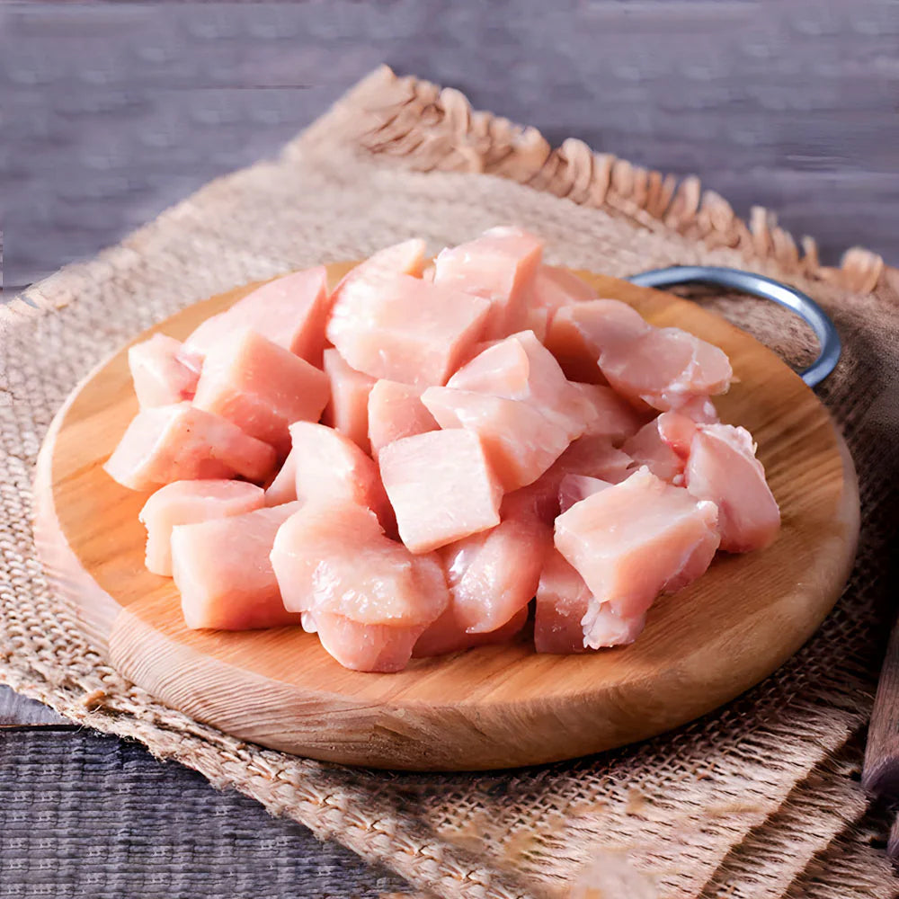 ALF BREAST BONELESS CUBES