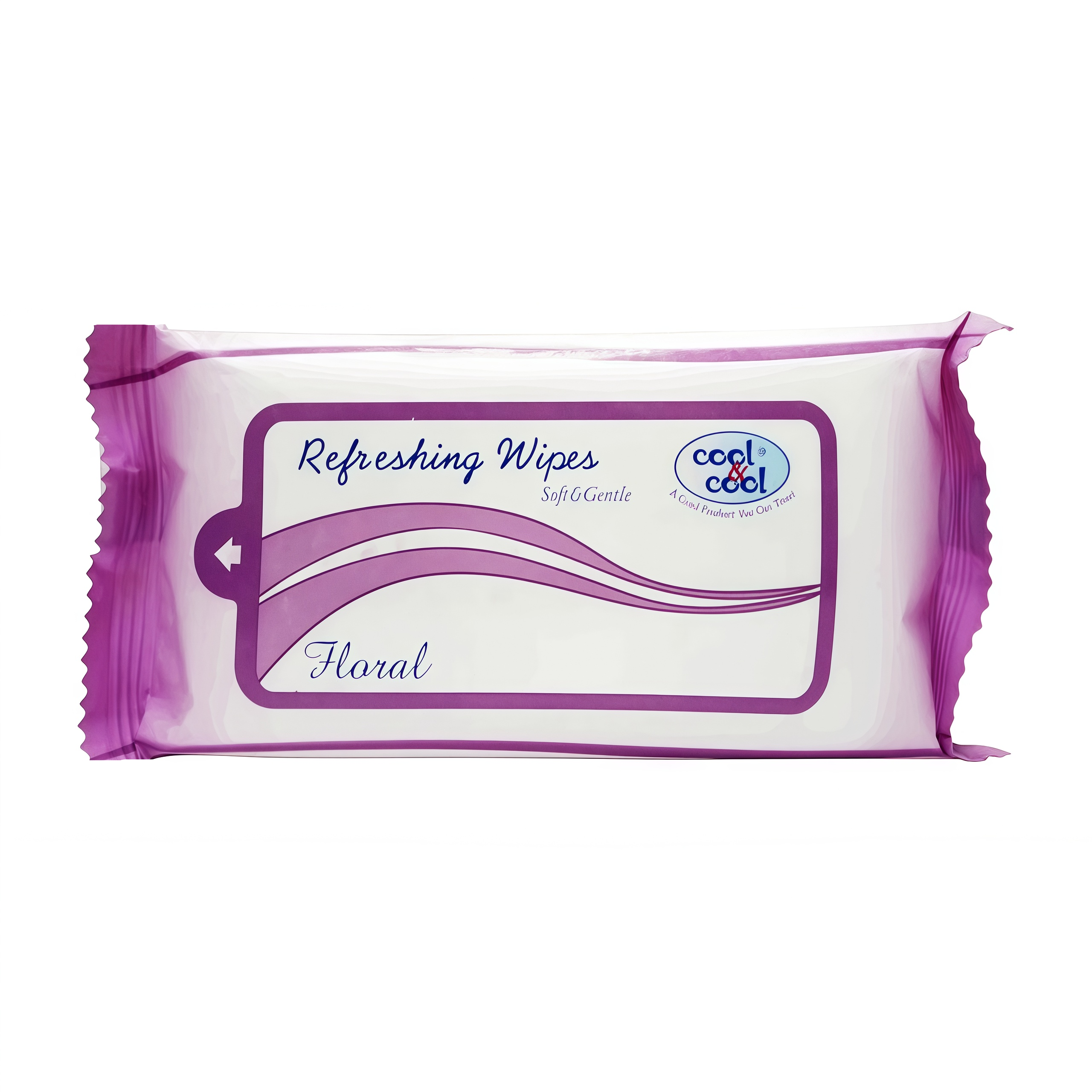COOL & COOL WIPES REFRESHING SOFT AND GENTLE