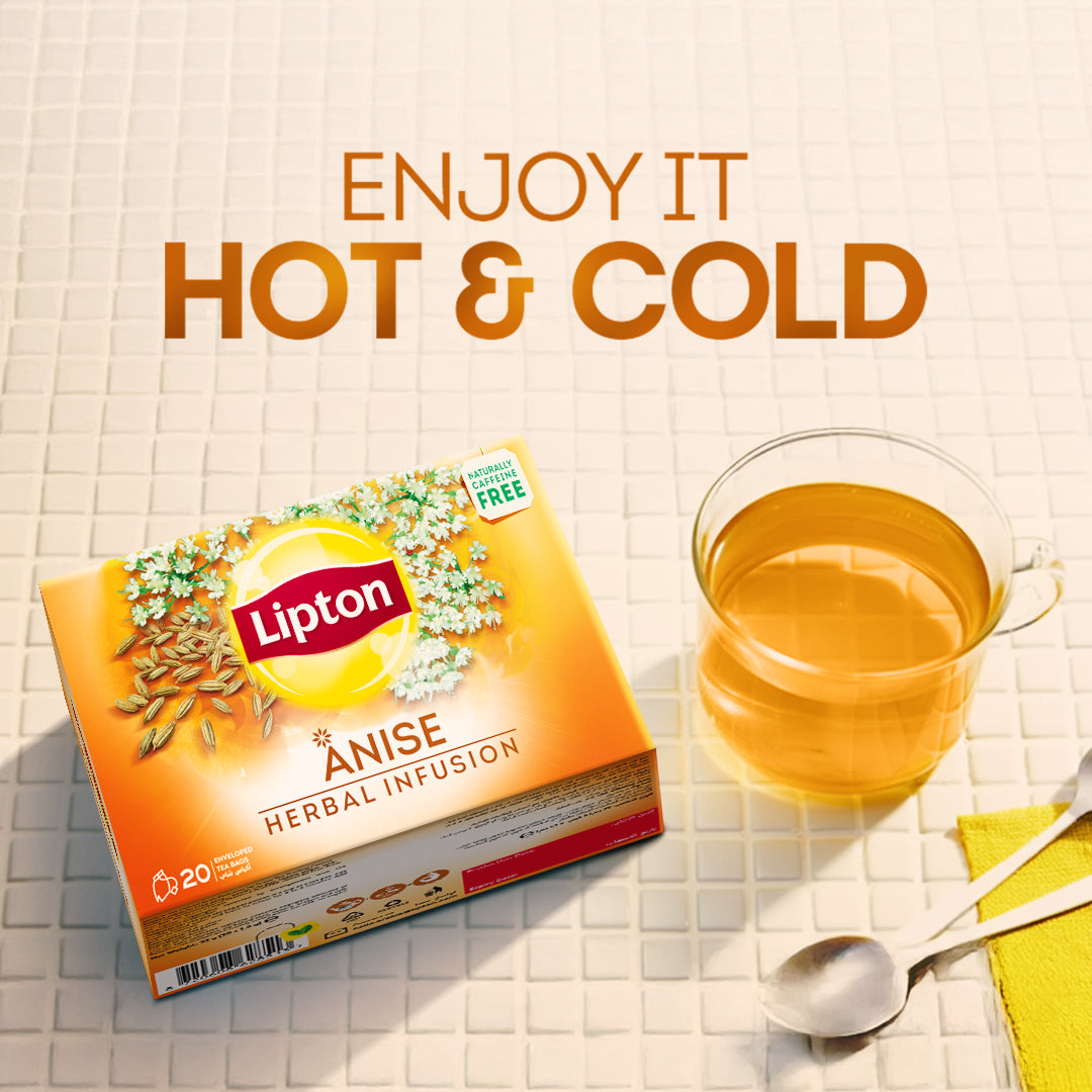 LIPTON INFUSIONS ANISE TEA BAG 20S