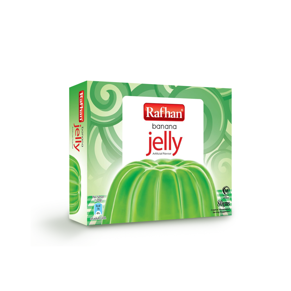 RAFHAN JELLY CRYSTAL BANANA 80 GM