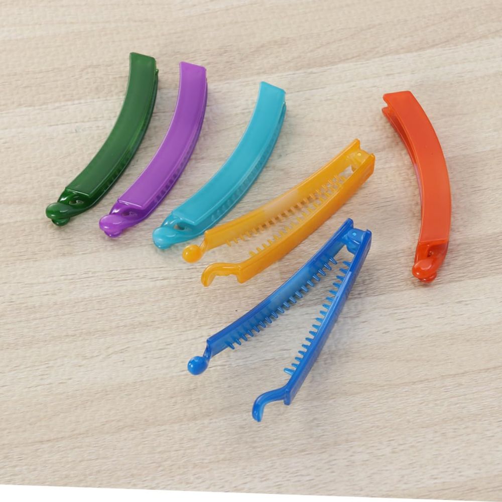 SH BANANA CLIPS PACK OF 6 MULTICOLOR