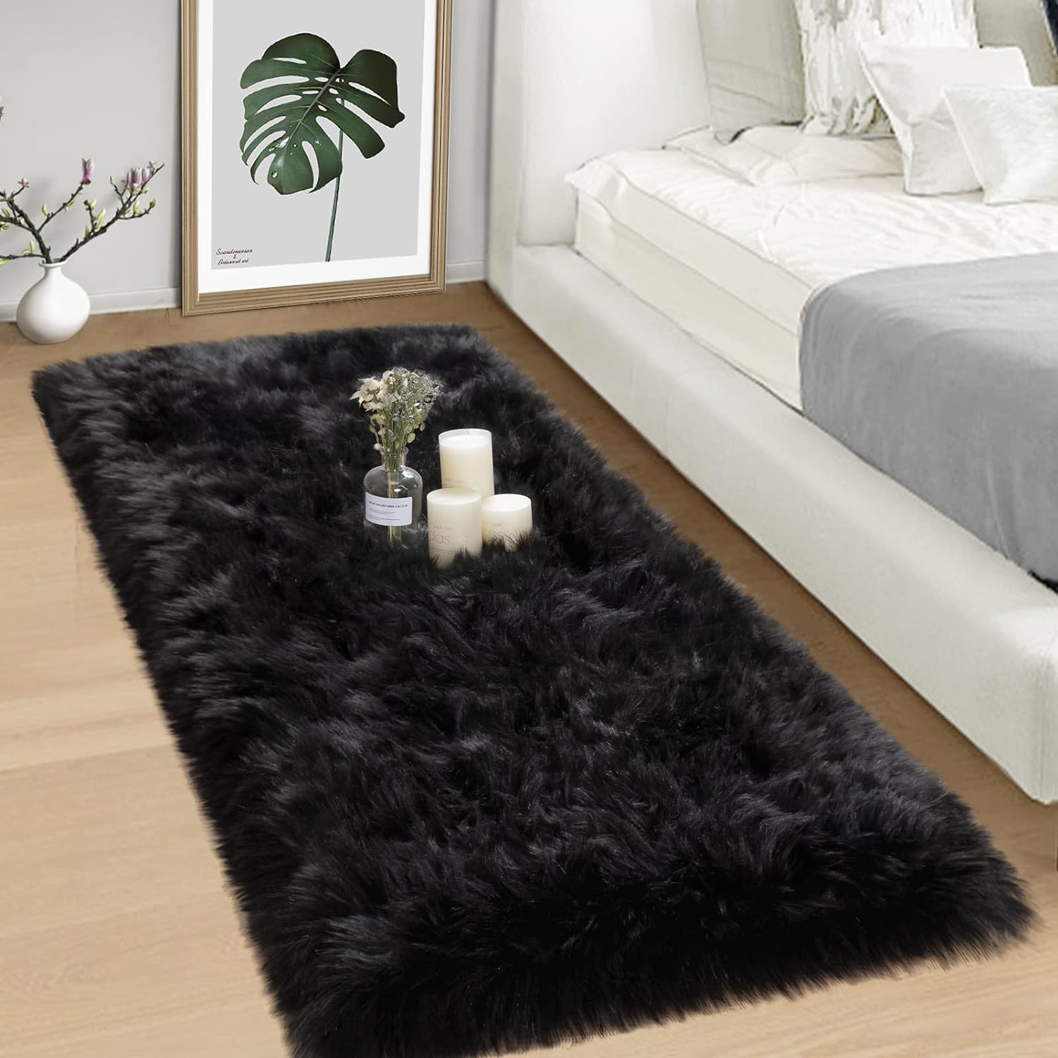 ORIENTAL FUR RUG 2X6