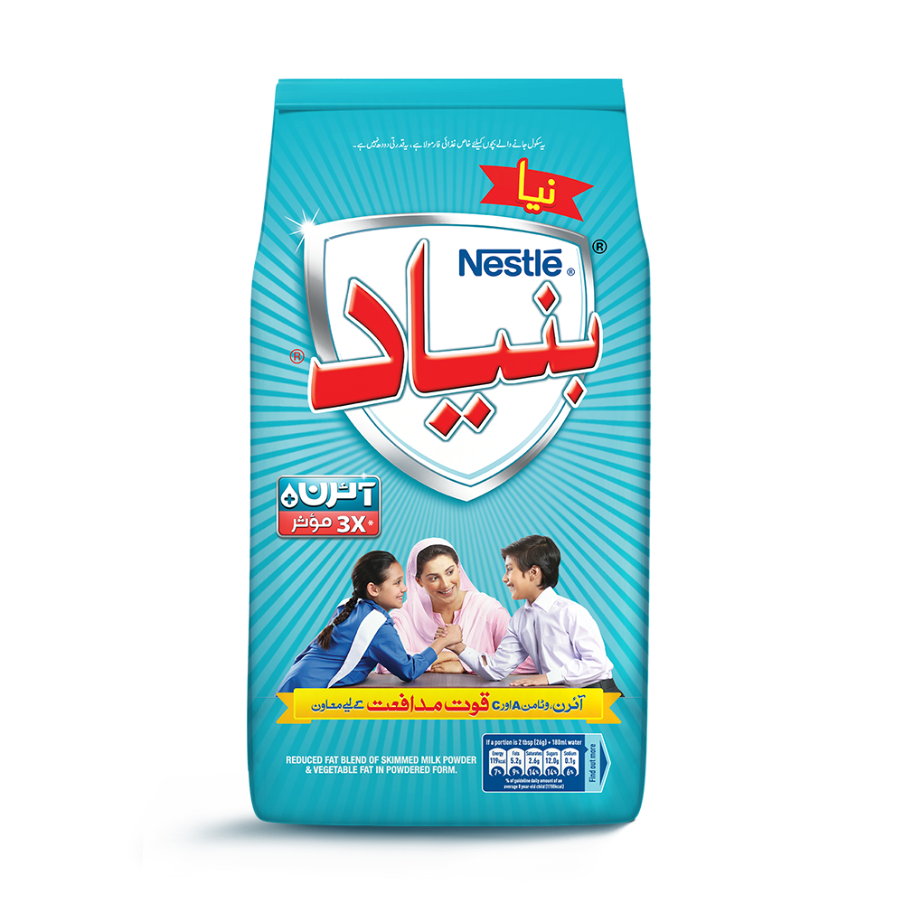 NESTLE MILK POWDER BUNYAD POUCH 600 GM