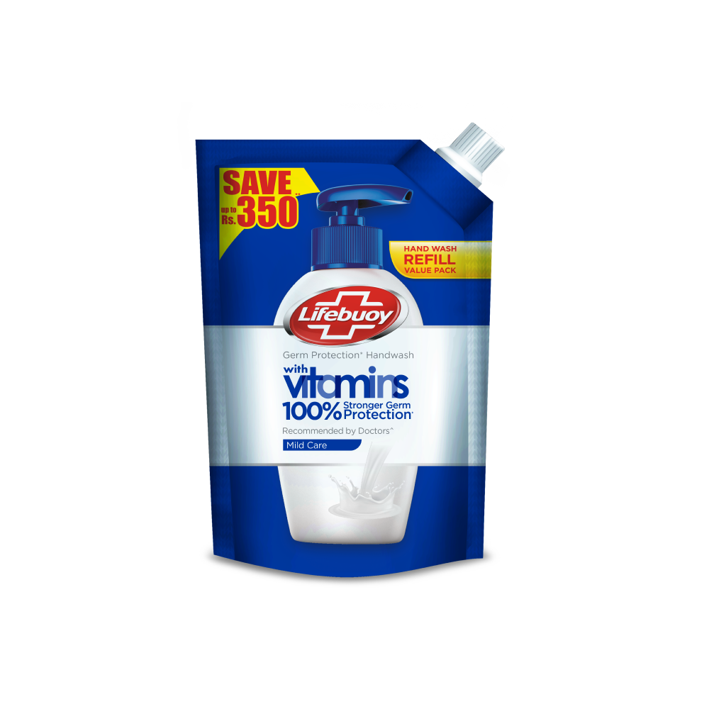 LIFEBUOY HAND WASH CARE POUCH 400 ML