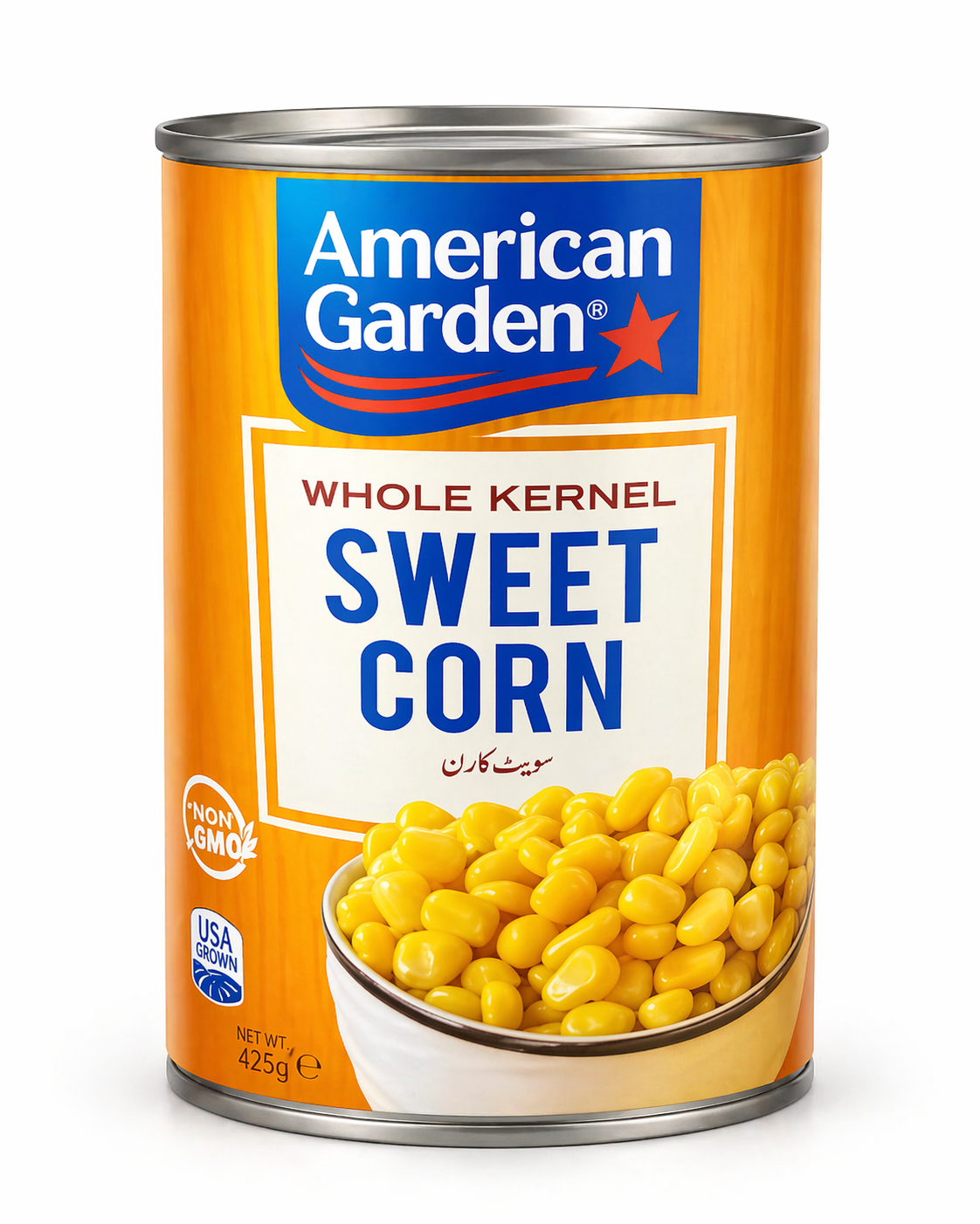 AMERICAN GARDEN SWEET CORN WHOLE KERNEL 400 GM BASIC