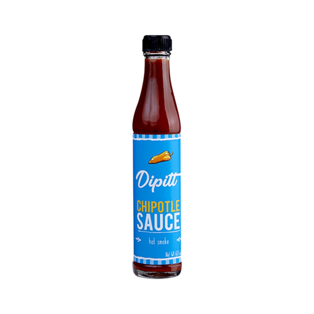DIPITT CHIPOTLE SAUCE HOT SMOKE 60ML