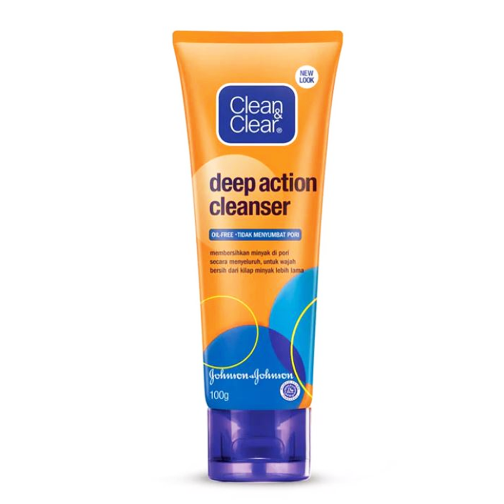 CLEAN   CLEAR DEEP ACTION FACE WASH 100 GM
