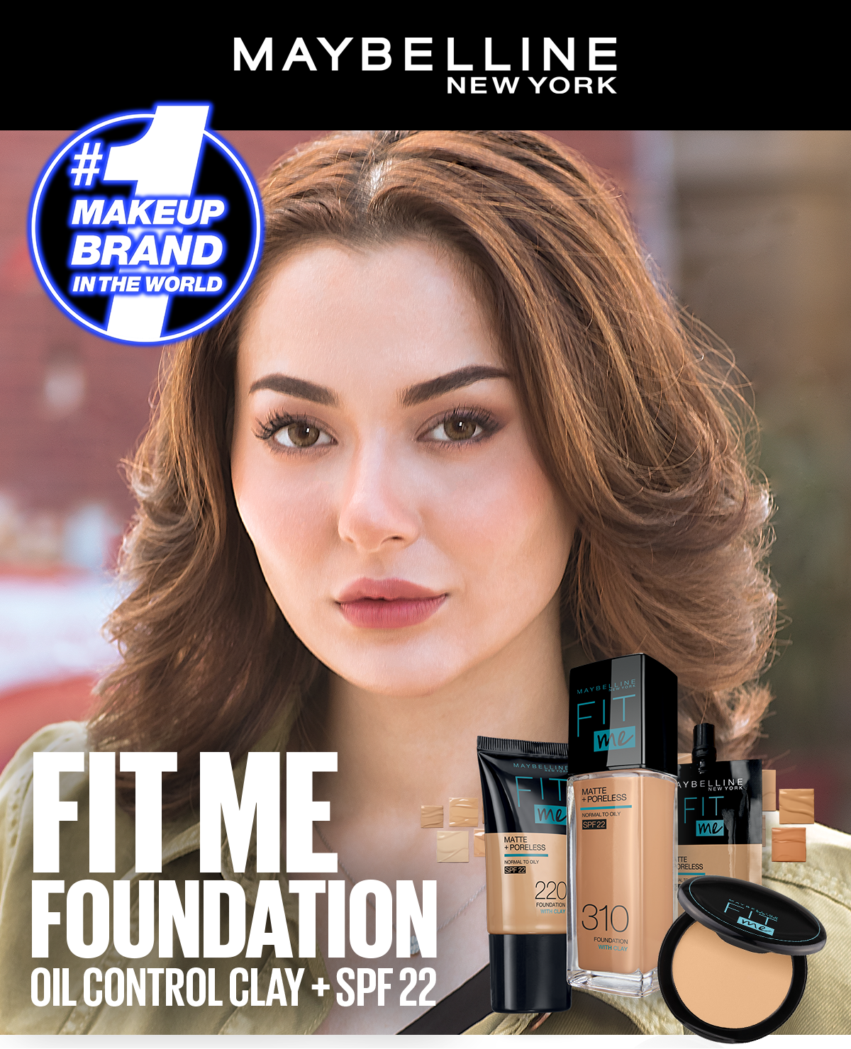 MAYBELLINE PRIMER FIT ME FOUNDATION MATTE & PORELESS SPF 332