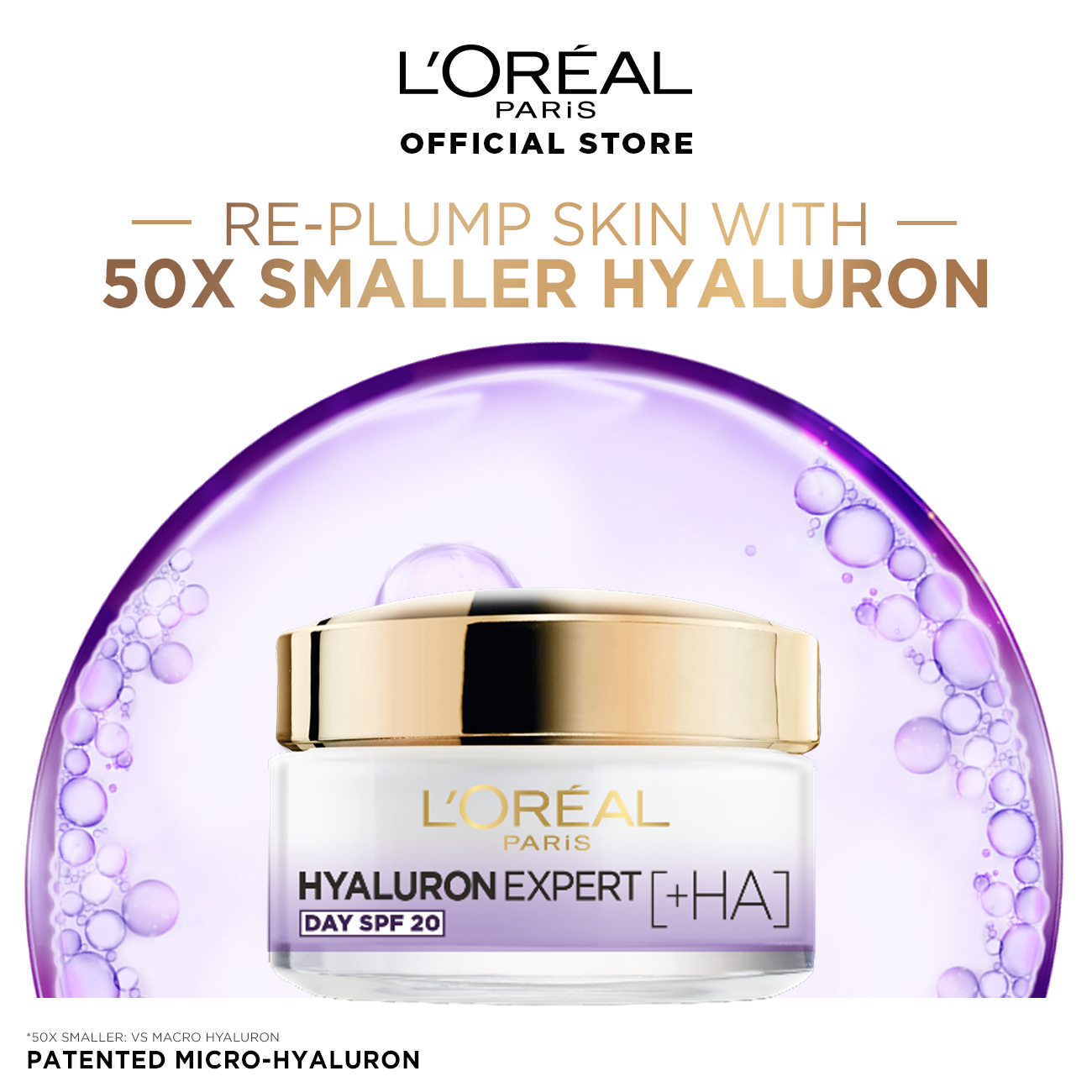 LOREAL HYALURON EXPERT MOISTURIZING CARE NIGHT 50 ML