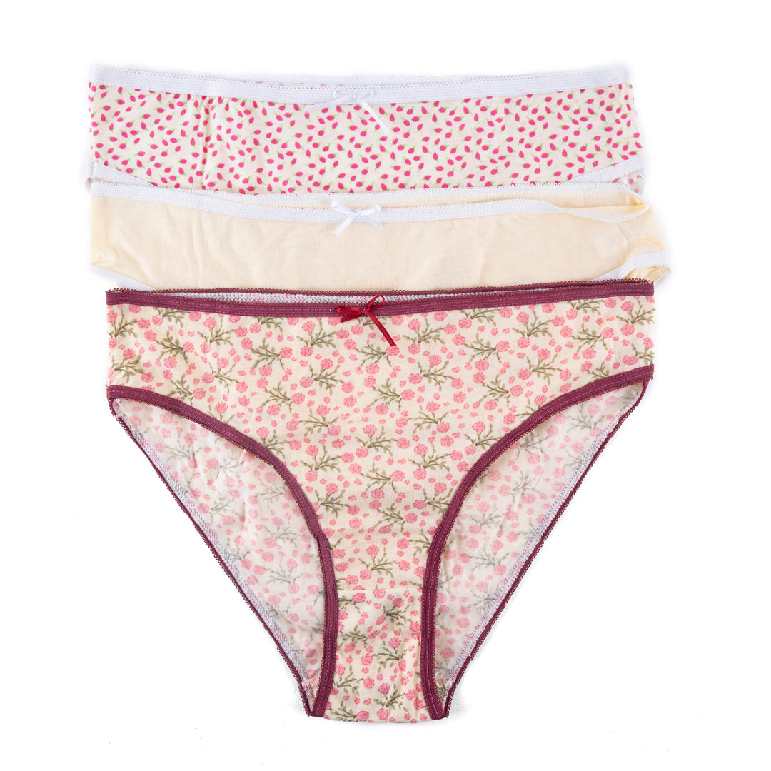 BELLEZA HIGH LEG 3 PACK PANTY PS-06