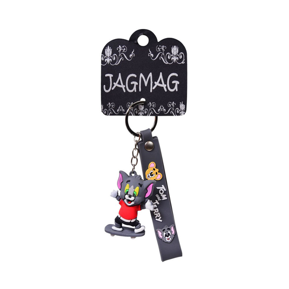 JGMG KEY CHAIN TOM RED SILVER DSC6567