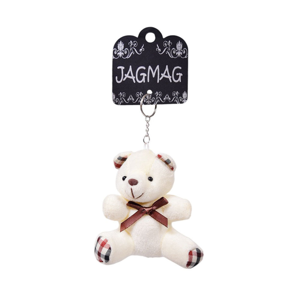 JGMG KEY CHAIN BEAR WHITE DSC6568