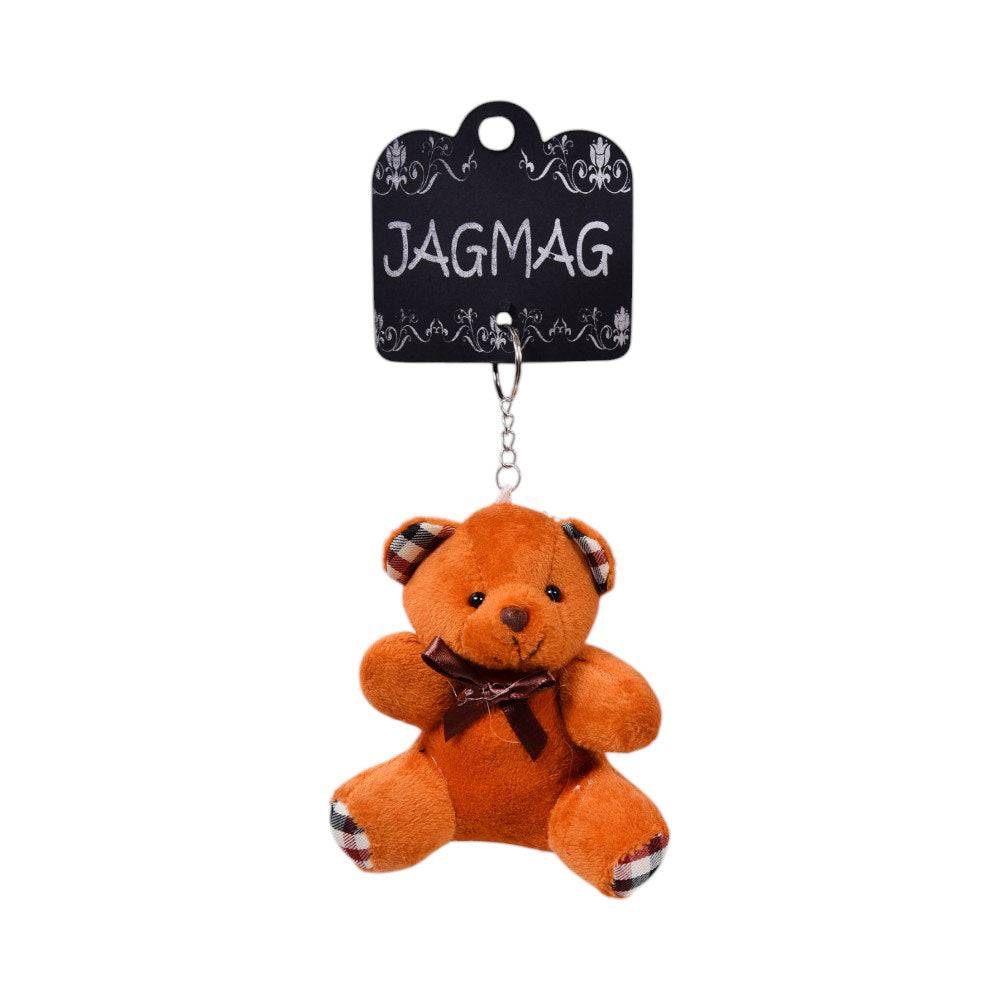 JGMG KEY CHAIN BEAR BROWN DSC6575