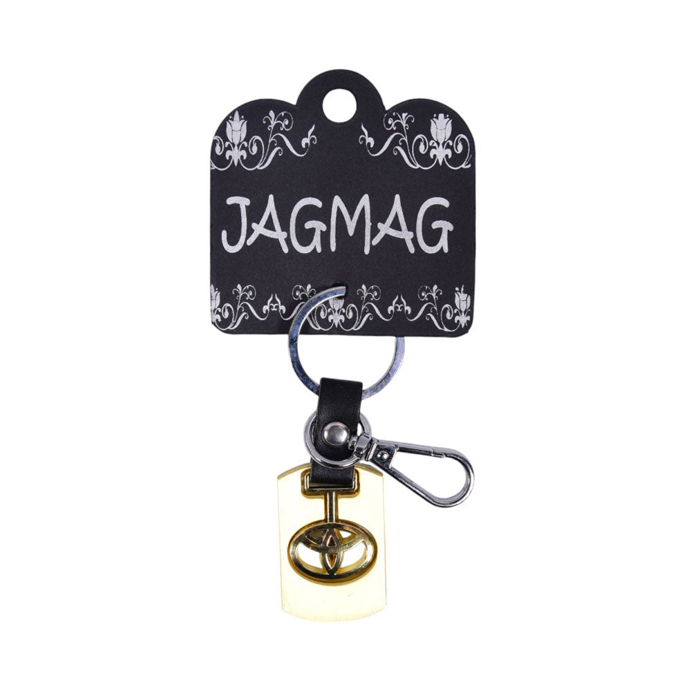 JGMG KEY CHAIN TOYOTA LOGO GOLD LOCK DSC6576