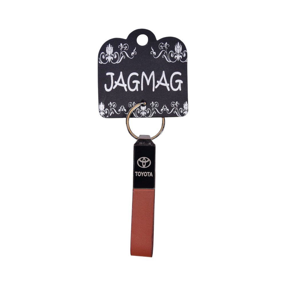 JGMG KEY CHAIN TOYOTA LIGHT BROWN DSC6589