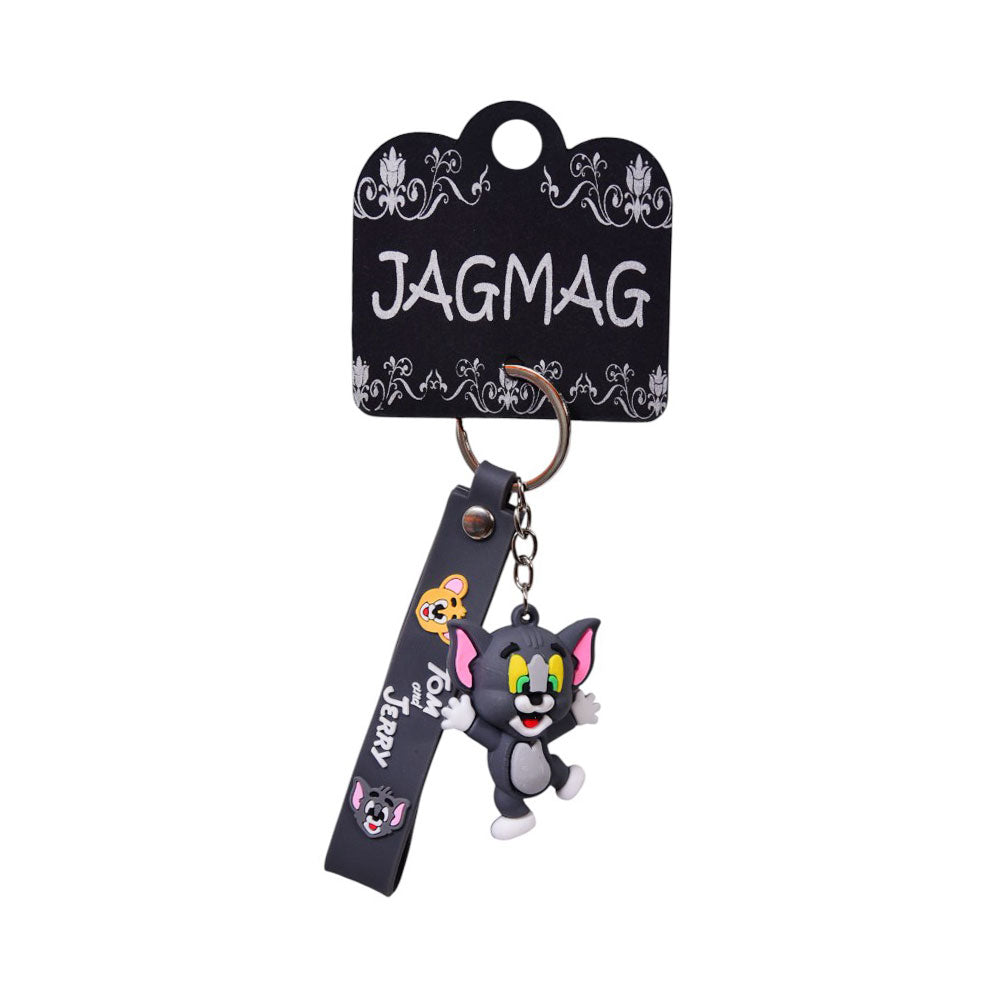 JGMG KEY CHAIN TOM SMALL WHITE GREY DSC6591