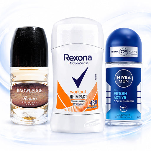 Deodorant Sticks & Roll-Ons
