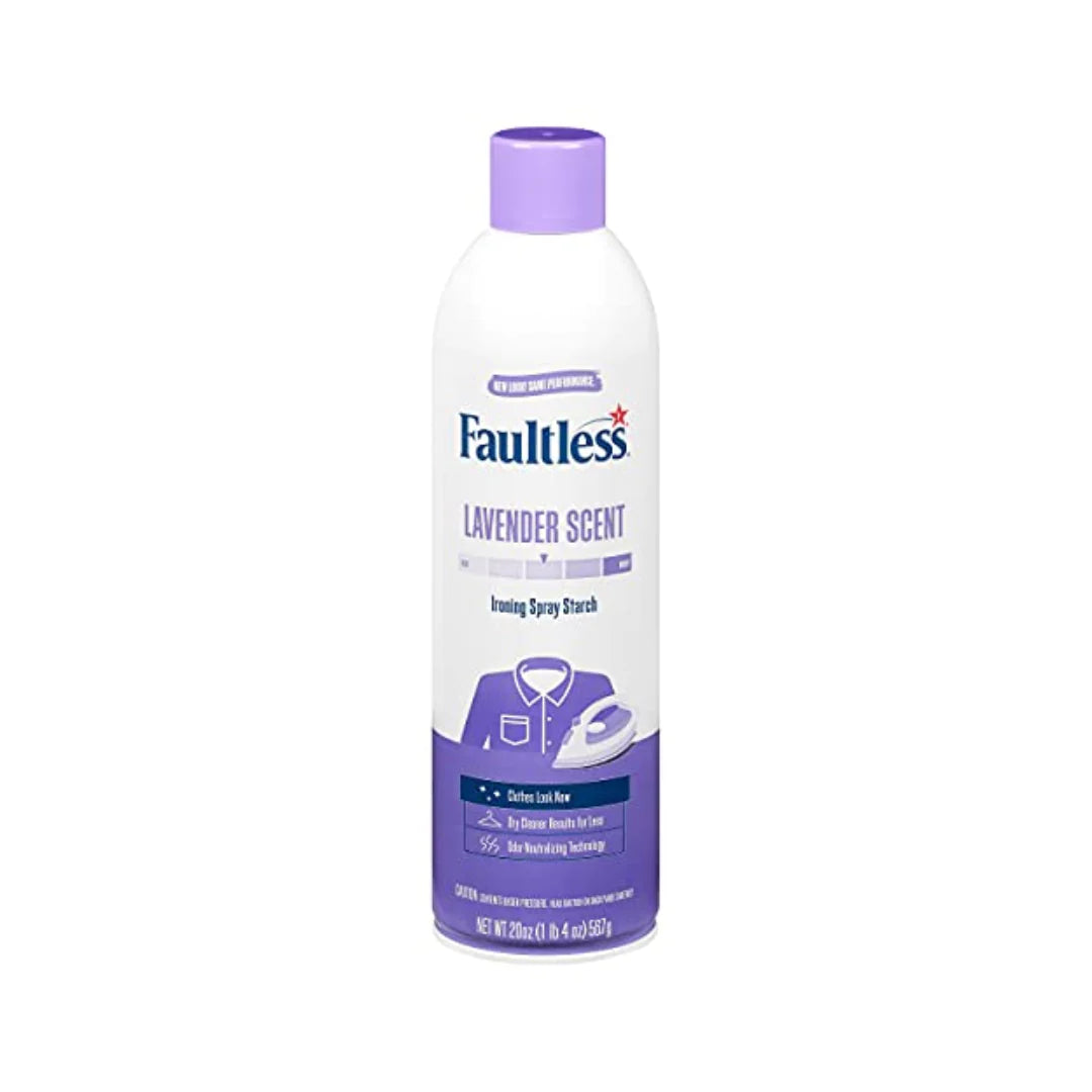 FAULTLESS STARCH SPRAY HEAVY HOLD FINISH LAVENDER 567 GM