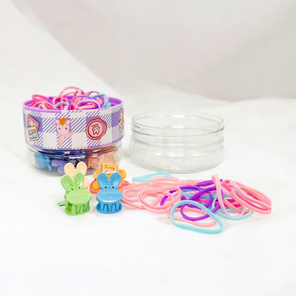 SH RUBBER BANDS AND CLAWS FOR KIDS SMALL