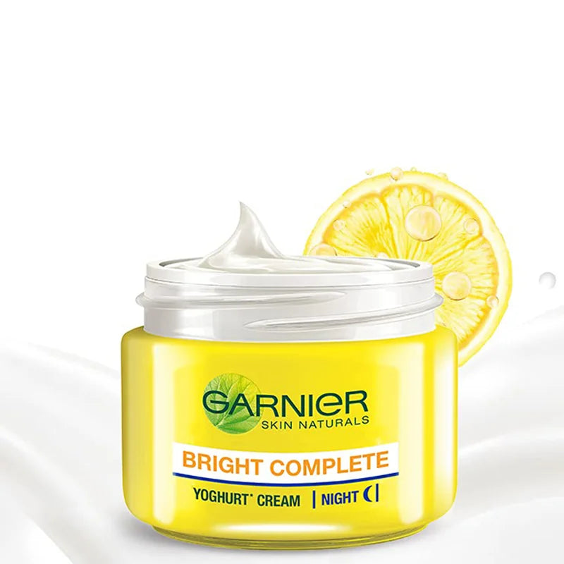 GARNIER BRIGHT COMPLETE VITMAN C NIGHT CREAM 40G