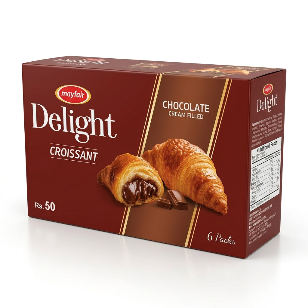 MAYFAIR BAKED DELIGHT CROISSANT 6 PCS BOX