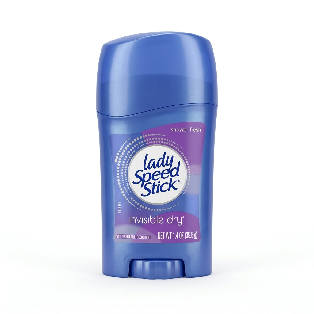 LADY SPEED DEO STICK SHOWER FRESH INVISIBLE DRY 40 GM