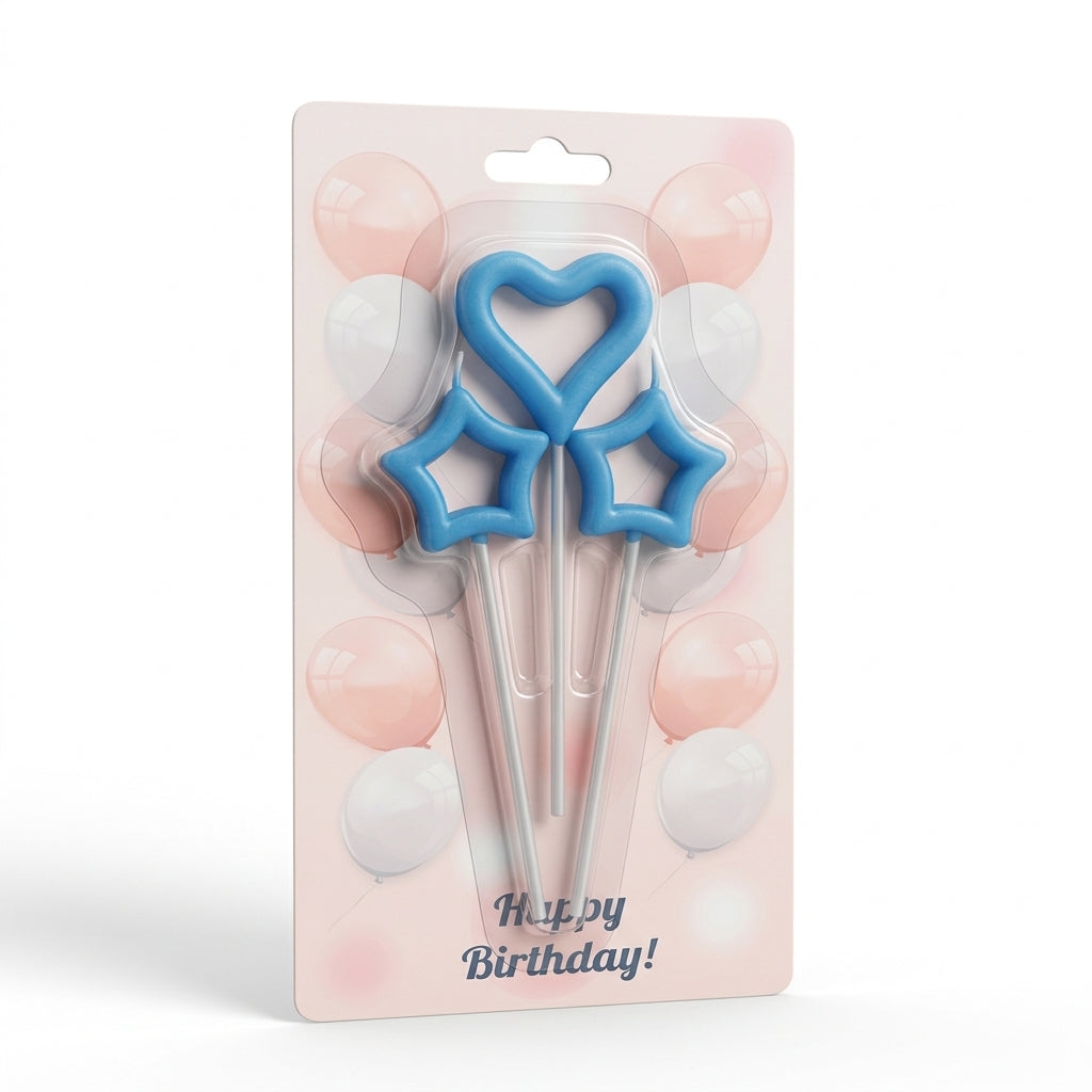 CLASSY BIRTHDAY CANDLE SET VELITAS PARA CUMPLEANOS PACK