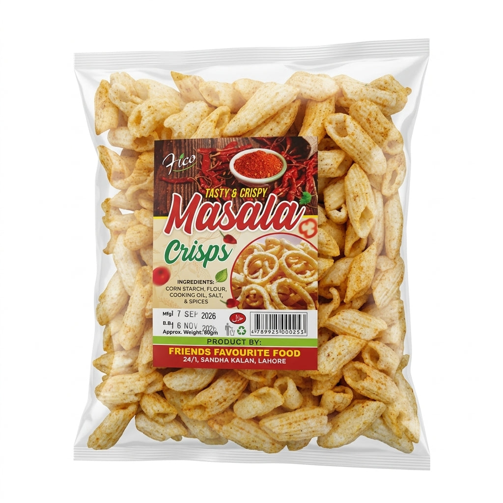FICO MASALA CRISPS 80GM