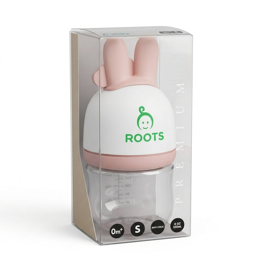 ROOTS NATURAL WIDE NECK FEEDER 120 ML
