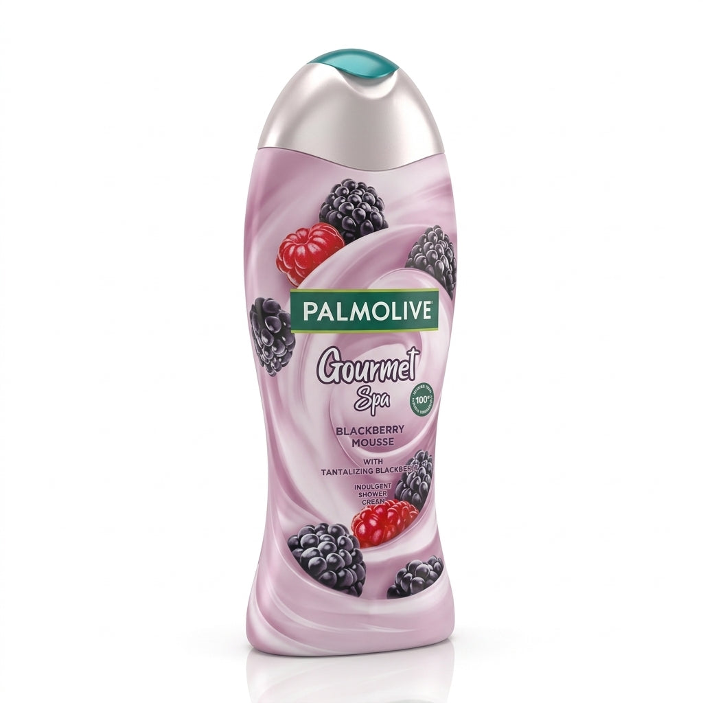PALMOLIVE SHOWER GEL GOURMET SPA BLACKBERRY MOUSSE 500 ML
