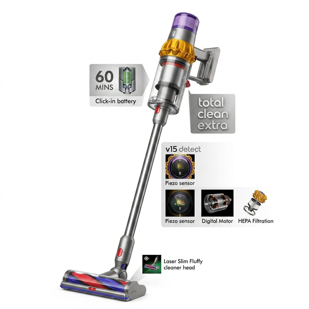 DYSON VACUUM CLEANER V15S YLNKL