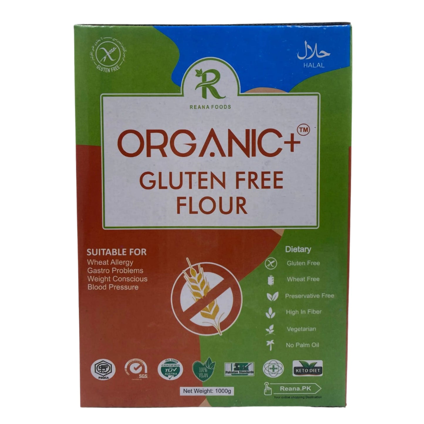 REANA FOODS ORGANIC GLUTEN FREE FLOUR 1 KG