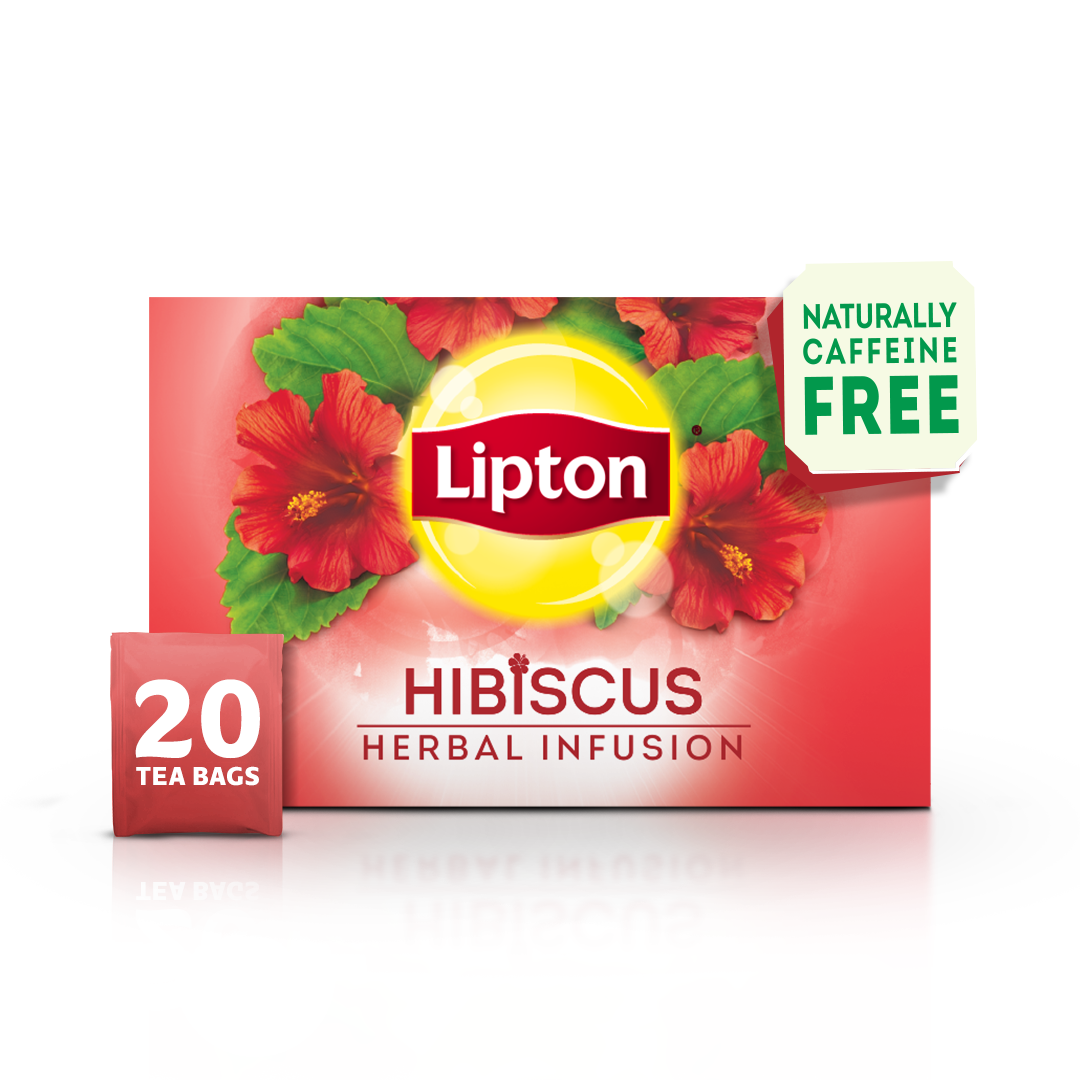 LIPTON INFUSIONS HIBISCOUS TEA BAG 20S
