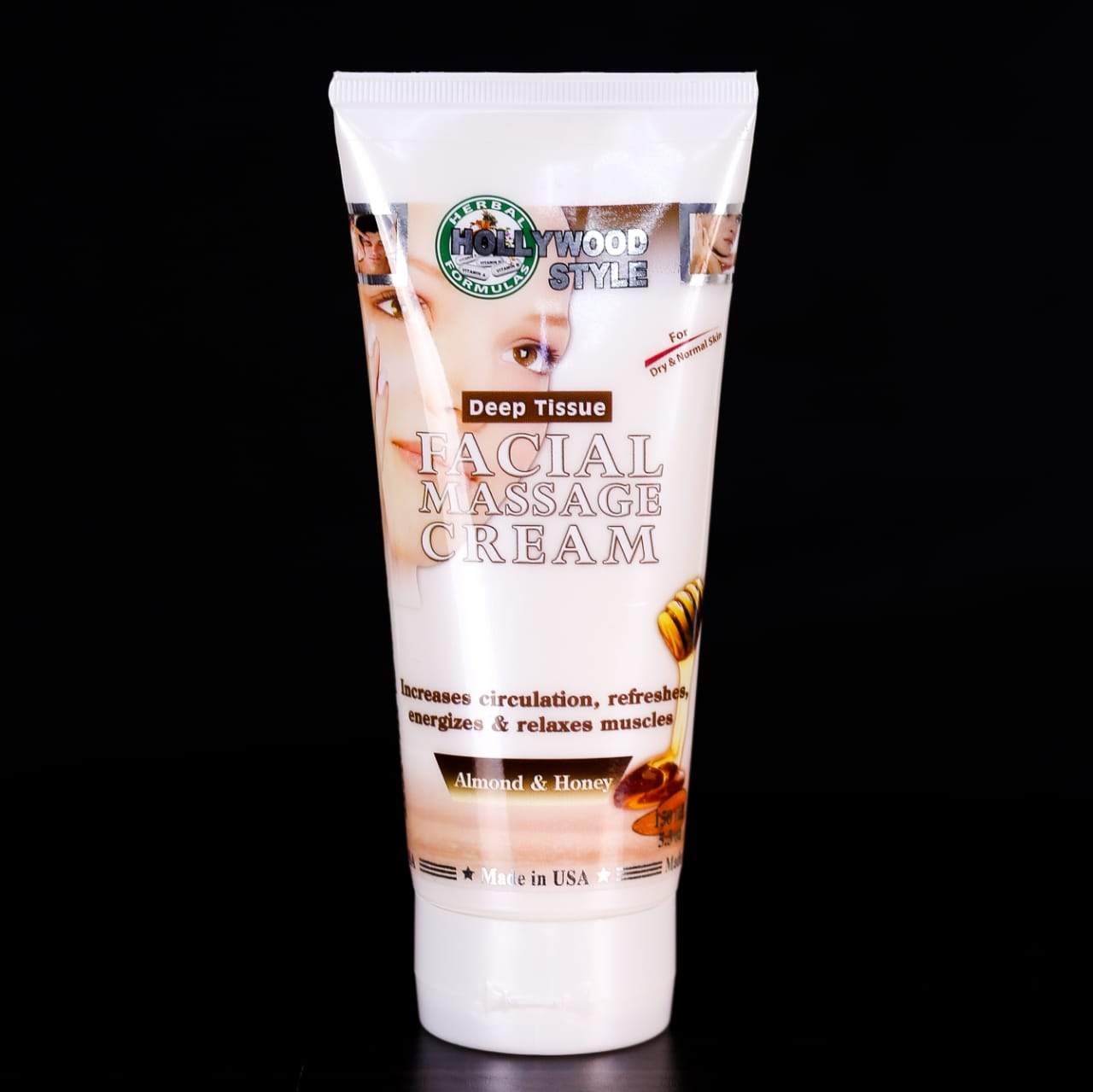 HOLLYWOOD FACIAL MESSAGE CREAM ALMOND AND HONEY 150 ML
