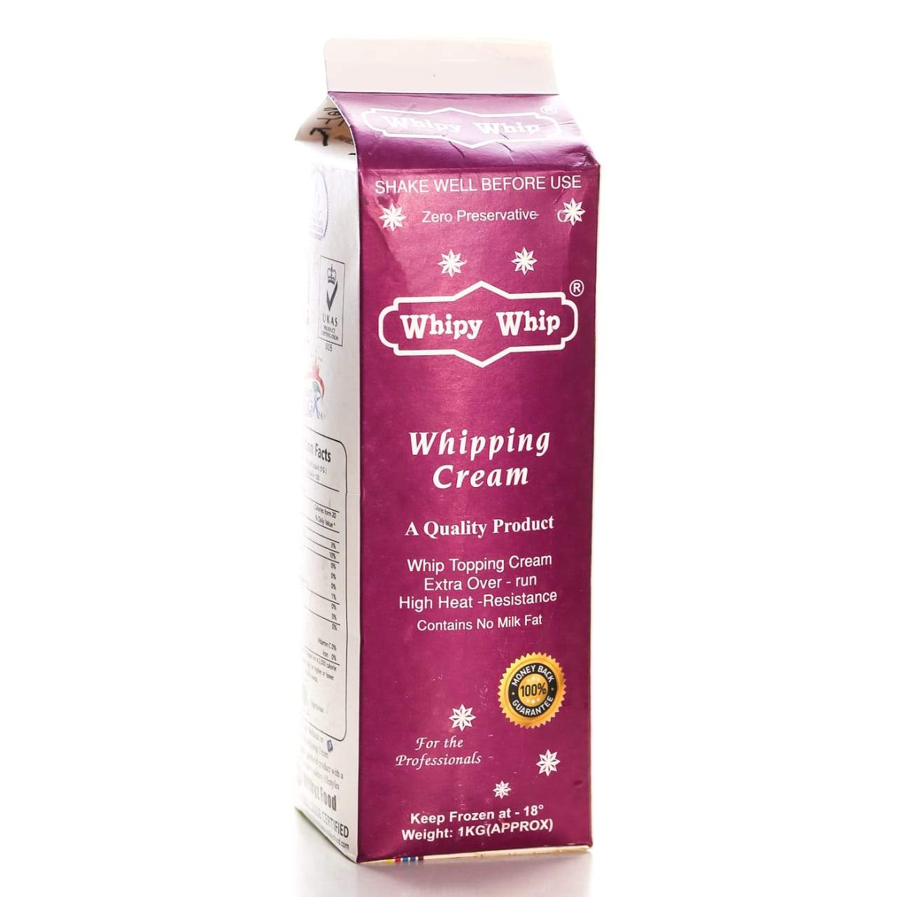 WHIPY WHIPPING CREAM 1 KG